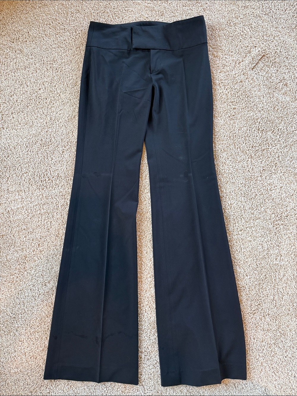 Vertigo Paris Black Boot-Cut Dress Pants size 6